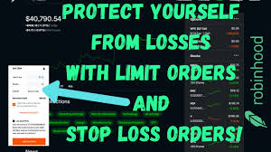 A stop limit order combines the features of a stop order and a limit order.when the stock hits a stop price that you set, it triggers a limit order. Save Money With The Limit Order And Stop Loss Order Robinhood Youtube