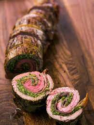 Beef Roulades With Walnut Parsley Pesto Recipe