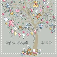 The original pattern uses a rainbow of colors, but you can customize it to fit the decor in the baby's room. Babies Don T Keep Shannon Christine Designs Cross Stitch Patterns