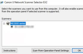 1.if the os is upgraded with the scanner driver remained installed, scanning by pressing the scan button on the printer may not be. Ij Network Scanner Selector Ex 2 Download Ij Start Canon