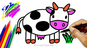 Suara dan gambar sapi karakter sapi kartun lucu youtube via youtube.com. Sapi 2 Menggambar Dan Mewarnai Untuk Anak Youtube