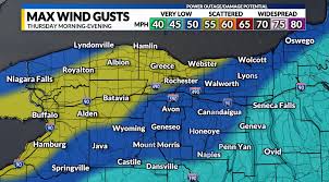 Weather forecast: Overnight rain followed by strong wind gusts