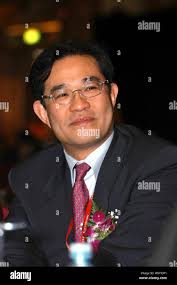 Timothy Chen (or Tim Chen), Microsoft Corporate Vice President and CEO of  Microsoft Greater China Region, during an event in Beijing Stock Photo