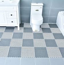 The home gym flooring you need. Buy 24pcs Interlocking Rubber Floor Tiles With Drain Holes Diy Size 11 8 X 11 8 In Splicing Bathroom Shower Non Slip Floor Tiles Mat White Online In Poland B0867myr1n