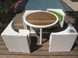 Table jardin à grand montréal. Salon De Jardin 4 Places Resine Tressee Quattro Mobilier Jardin Deco