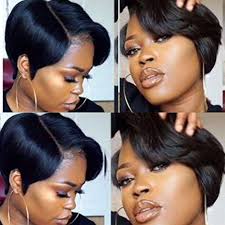 This was found back in the old days they did. Beisd Short Black Haircuts Natural Synthetic Hair Wigs For Black Women Black Short Wigs For Women African American Women S Wig Wantitall
