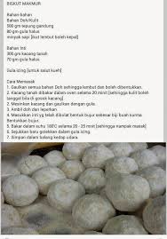 Resepi biskut untuk rujukan anda yang ingin membuat kuih raya sendiri. Resepi Kuih Makmur Pelangi Pawtaste Com