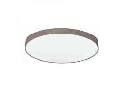 Plafoniera Moderna In Tessuto Tortora A 7 Luci Glo 97621 Pasteri Plafoniera Plafoniere Luci