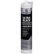 permatex 24105 12pk ultra black maximum oil resistance rtv silicone gasket maker 13 oz pack of 12