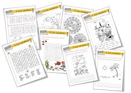 Rallye Vacances Cycle 2 Jeux Ce2 Activites De Fin D Annee Jeux Ce1