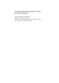Investasi memang bisa dikatakan akan sangat membantu dalam hal keuangan, akan tetapi harus. Https Bri Co Id Documents 20123 56786 Bank 20rakyat 20indonesia Ind 31 Des 2020 Released Password Removed Pdf