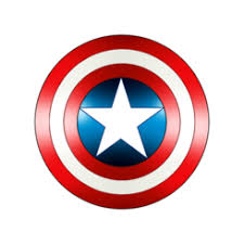Escudo Capitan America Para Colorear