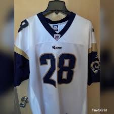 reebok nfl st louis rams faulk jersey