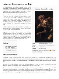 Maybe you would like to learn more about one of these? Saturno Devorando A Un Hijo Artes Plasticas Pinturas