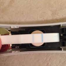 Strip Inside Of A Clear Blue Digital With Smart Count Down It Said Not Pregnant But There Are Definitely 2 Lines I Know You Re Not Supposed To Take Them Apart But