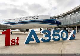 Fly with china's largest airline! China Southern Airlines Takes Delivery Of Its First Airbus A350 900 Commercial Aircraft Airbus