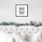 Amazon.com: Marco de madera vintage para decoración de pared ...