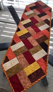Fall Table Runner Quilted Table Runner Narrow Table Runner 11 1 2 X 39 1 4 Setinsta Quilted Table Runners Patterns Quilted Table Runners Fall Table Runners