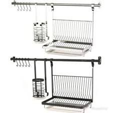 Rak piring stainless rak piring tempel dinding gantung. Jual Rak Piring Gantung Rak Piring Dinding 60 Cm Hitam Hitam Kota Tangerang Selatan Dcaralshop Tokopedia