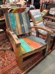 Pin By Janice On For My Home Reclaimed Wood Chair Deck Chairs Chair