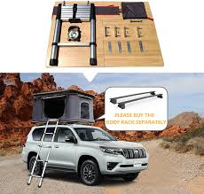 Check spelling or type a new query. Buy Kingcamp Rooftop Tent Hard Shell Tent For Suv Travel Pop Up Installation Tent Large Space Suitable For 2 People With Ladder Waterproof Hard Shell Tent Overland Roof Top Tent Online In