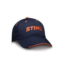 Stihl Navy Fabric Baseball Hat Cap With Orange Embroidered Stihl Logo Cp12jj6sjeb Baseball Hats Hats For Men Navy Fabric