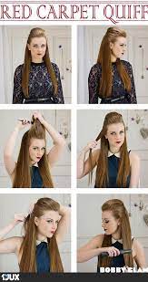 Hair Tutorial Red Carpet Hair Styles Quiff Hairstyles Hair Hacks
