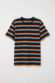 Black And Yellow Striped Shirt Mens Pdp In 2020 Stripe Tshirt Retro Outfits Rainbow Shirt