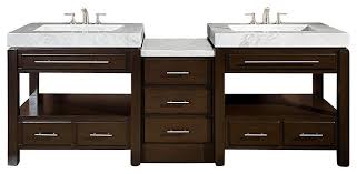 Choose from a wide selection of great styles and finishes. Silkroad 92 Modern Double Sink Bathroom Vanity Transitional Bathroom Vanities And Sink Consoles By Shopladder Houzz