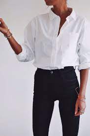 Get the best deals on long sleeve dress shirt with jeans and save up to 70% off at poshmark now! Uber 25 Moglichkeiten Ein Button Down Shirt Zu Stylen Beauty Blog Buttondown Projects To Try Fashion Work Outfit Shirt Style