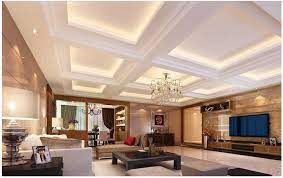 Site concerns, such as a sagging existing ceiling or working around scaffolding for a lengthy period, can make a project seem challenging. Decorations Wonderful Tilton Coffered Ceiling For Elegant Interior Decorating Ideas Karenssweetcon Ceiling Light Design Cove Lighting Ceiling Ceiling Design