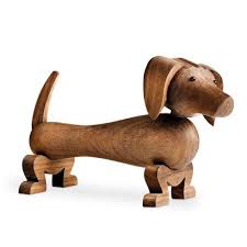 New From The Lollipop Shoppe The Songbird By Kay Bojesen Dog Figurines Dog Milk Wooden Figurines