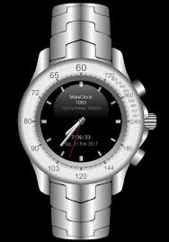 Tachymeter On Wrist Watch To Calculate Speed And Distance