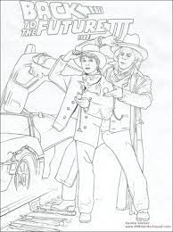 Hello kitty is quite popular fictional character. Back To The Future Coloring Pages Coloring Home