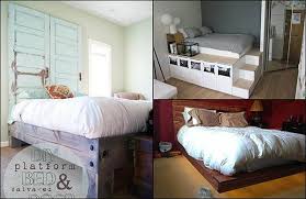 Diy floating bed frame with led lighting. 15 Diy Platform Bed Ideas Home And Gardening Ideas