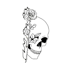 Notitle Blackrosetattooideas Bluerosetattooideas Cuterosetattooideas Rosetattooideasback Ros Tattoo Stencil Outline Skulls Drawing Tattoo Flash Art