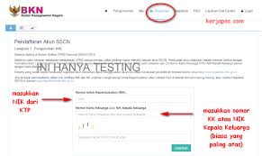 Nama yang diisikan adalah sesuai nama yang tertera pada ijazah tanpa gelar. Cara Daftar Cpns 2019 Di Https Sscndaftar Bkn Go Id