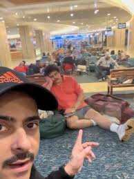 Sculpture in Orlando Airport