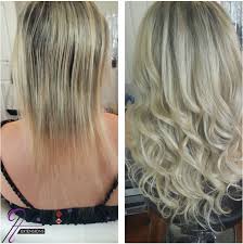 Before And After 20 Inches In 22 Light Ash Blonde Expertly Blonde Hair Extensions Before And After Blonde Hair Extensions Hair Extensions Before And After