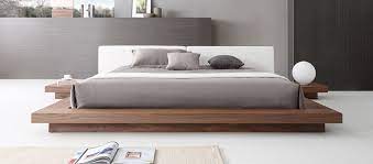 Over it , the material can be attached with staples at the inside edge of the framework, then just side them onto the platform. Best Platform Bed With Nightstands Attached Of 2021