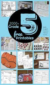 Free 5th Grade Worksheets