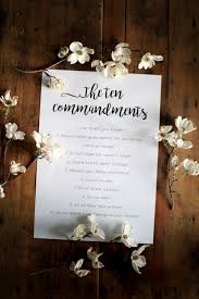 The ten commandments of god and the lord's prayer. Land Of Honey Free Ten Commandments Printable For Shavuot