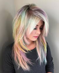 Some women like their hair color so much that they want it to be permanent. Pixie Rainbow Hair Novocom Top