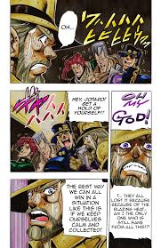 Jojo S Bizarre Adventure Part 3 Stardust Crusaders Official Colored Vol 6 Ch 54 The Sun Pa Jojo Bizarre Jojo S Bizarre Adventure Jojo Bizzare Adventure For the english hardcover volumes, see jojonium.
