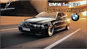 The bmw e39 is the fourth generation of bmw 5 series, which was manufactured from 1995 to 2004. Bmw 5er E39 Kaufberatung Typische Mangel G Performance Youtube