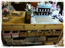 The Jule Box Ikea Work Table Craft Room Organization Storage