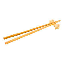 Natural Bamboo Chopstick Rest Hourglass Duo Color 1 3 4 X 1 2 X 1 2 25 Count Box Walmart Com Chopstick Rest Chopstick Rustic Dinnerware