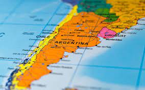 Chile went into the game top of the group, having accumulated four points from their opening two games. Hd Wallpaper Map Argentina Chile Uruguay South America Wallpaper Flare