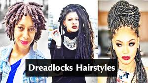 So take your pick from the top. Dreadlocks Hairstyles For American African Black Women Youtube