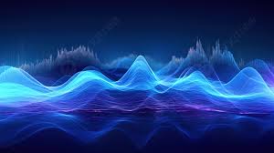 Flowing Blue Energy Waves A Dynamic Sound Concept In 3d Background, Digital  Wave, Technology Light, Tech Texture Background Image And Wallpaper for  Free Download